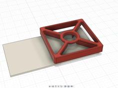 Christmas / Mince Pie Tart Cutter Tool – Joulutorttu Leikkuri 3D Printer Model