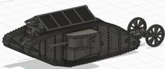 Mark I Tank- WW1 3D Printer Model