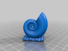 Shell Pencil Holder 3D Printer Model