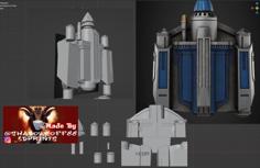 Bo Katan Jet Pack 3D Printer Model