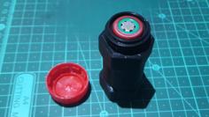 18650 Soda Cap Container 3D Printer Model