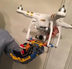 Phantom Drone K’nex Attachment. 3D Printer Model