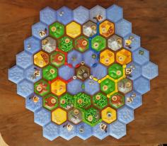 El Dorado (scenario: Settlers Catan Style) 3D Printer Model