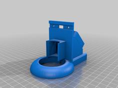 X Carriage + Bowden Hot End Fan 3D Printer Model