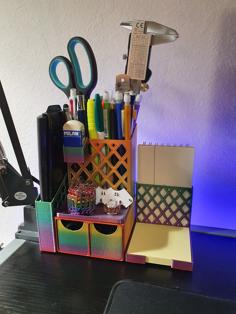 Desk Organizer 3D Printer Model