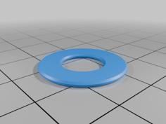 Toilet Seat Nut 3D Printer Model