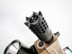 Airsoft Pistol CQB Muzzle Brake Attachments 16 CW 3D Printer Model