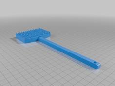 Multi-Angle Scratcher Stick 3D Printer Model