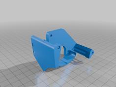 Micro Swiss NG Fan Shroud Compatible With Prusa MK4s FanDuct And 5015 BlowerFan 3D Printer Model