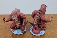 Gloomhaven Monster: Rending Drake 3D Printer Model