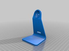 Smartphone Desk Stand For Quadlock Charging Head 3D Printer Model