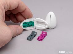 Surprise Egg #8 – Tiny Racecar 3D Printer Model