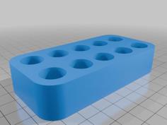 AA Battery Holder 3D Printer Model