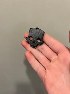 Helldivers Skull Keychain 3D Printer Model