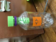 Hydroponic Water Bottle System 3D Printer Model