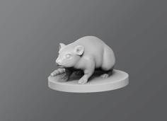 Rat 3D Printer Model