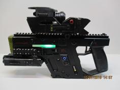 XRAD’S REAL LASER BLASTER WITH LIDAR SCANNER 3D Printer Model