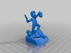 Fallout 76 Nuclear Winter Trophy 3D Printer Model