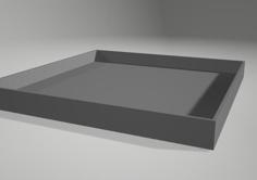 Wet Pallette Lid 3D Printer Model