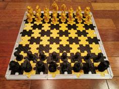 Doom Chess With Box 3D Printer Model