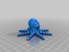 Rocktopus Pencil Topper 3D Printer Model