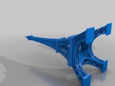 Mesh Corrected Eiffel Tower 3D Printer Model