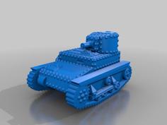 Vickers-Carden-Loyd Patrol Car Mk.1 3D Printer Model