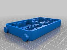 Rack Driven 7 Segment Display 3D Printer Model