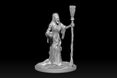 Witch Hettie 3D Printer Model