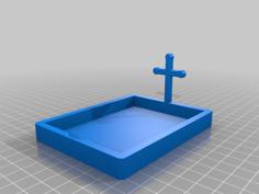 Graveyard For Magic The Gathering (MTG) Cards 3D Printer Model