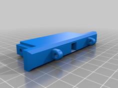 SCX10Element Rear Chassis Stubby Bumper 3D Printer Model