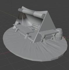 Trader Camp D&D 3D Printer Model