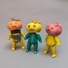 Pumpkin Head Jack Doll 3D Printer Model