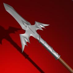 Edward Elric Spear – Fullmetal Alchemist: Brotherhood 3D Printer Model