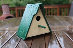 Laser Cut Snap & Glue Birdhouse (CNC)