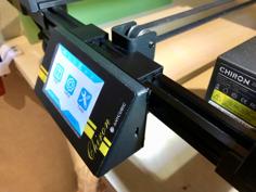 Chiron LCD Mount 3D Printer Model