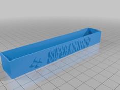 Single Snes Game Holder (PAL) 3D Printer Model