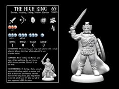 The High King (18mm Scale) 3D Printer Model