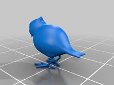 Bird (for Putting On Things) Correct Normals 3D Printer Model