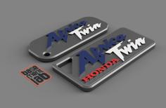 Africa Twin Classic Honda – Key Chain – Portachiavi – Porte Clès – 钥匙链 3D Printer Model