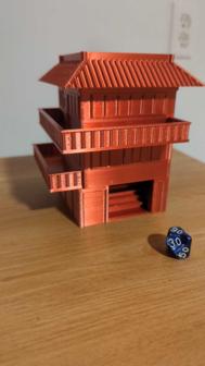 Japanese/Naruto Dice Tower 3D Printer Model