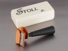 GEM Single Edge Safety Razor “Stoll Jr. SE” Lather Catcher With Case 3D Printer Model