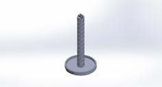 Extra Spool Holding Rod 3D Printer Model