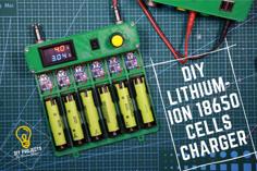 DIY 18650 Battery Charger 3D Printer Model