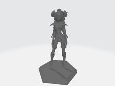 Syn Demon Sorceress 3D Printer Model