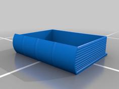 Book Container And Dice Tray 3D Printer Model