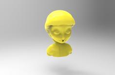 Elsa Toothpaste Dispenser 3D Printer Model