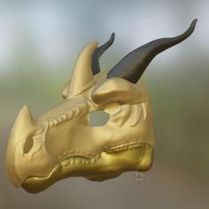 Hivewing Wings Of Fire Dragon Mask 3D Printer Model