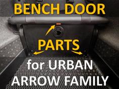 Urban Arrow Family Cargo Bench Door Parts 3D Printer Model