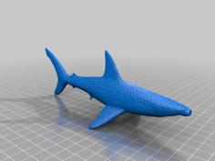 Shark Pen 3D Printer Model